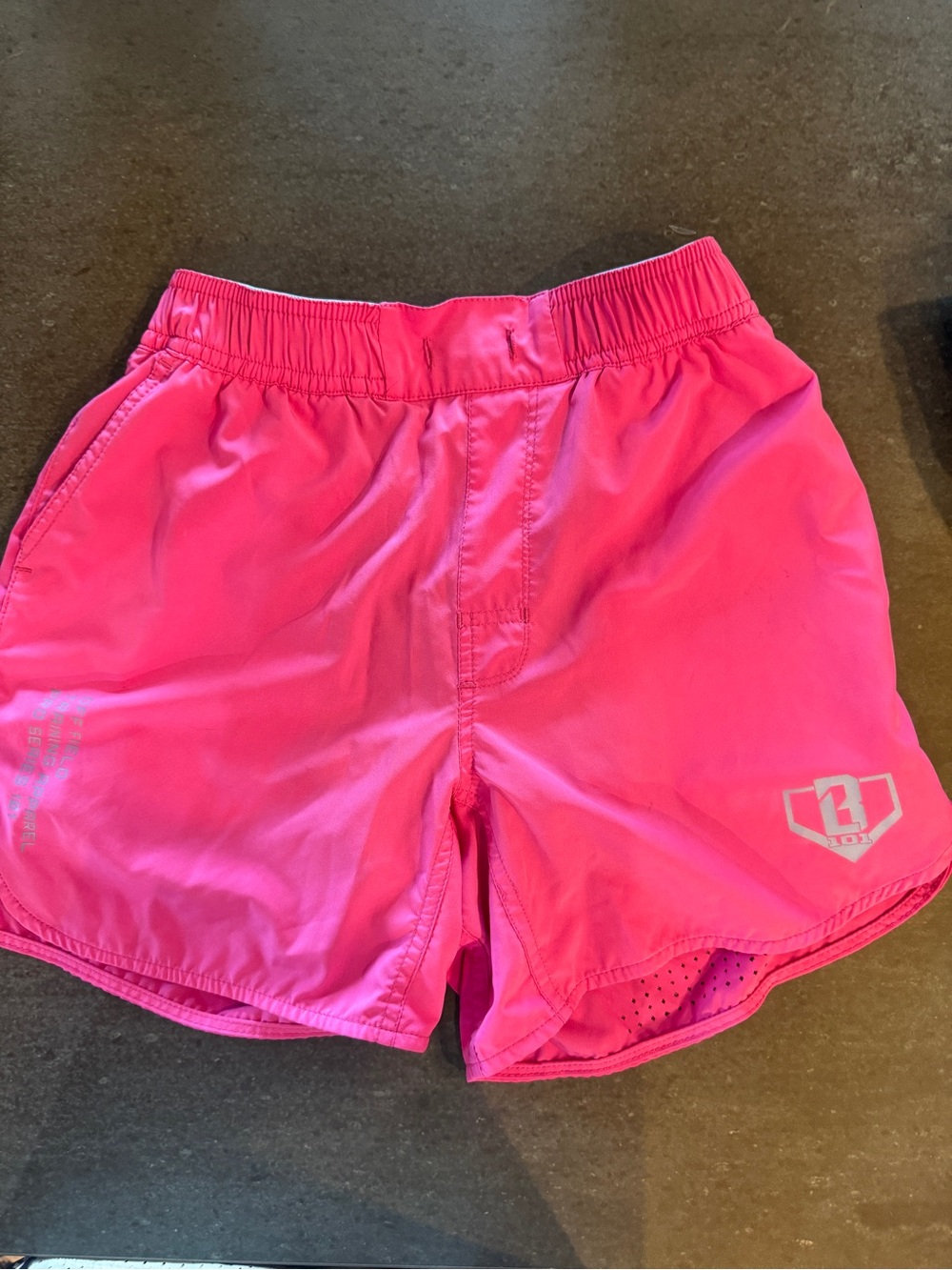 Baseball lifestyle 101 ' Pink Athletic Shorts